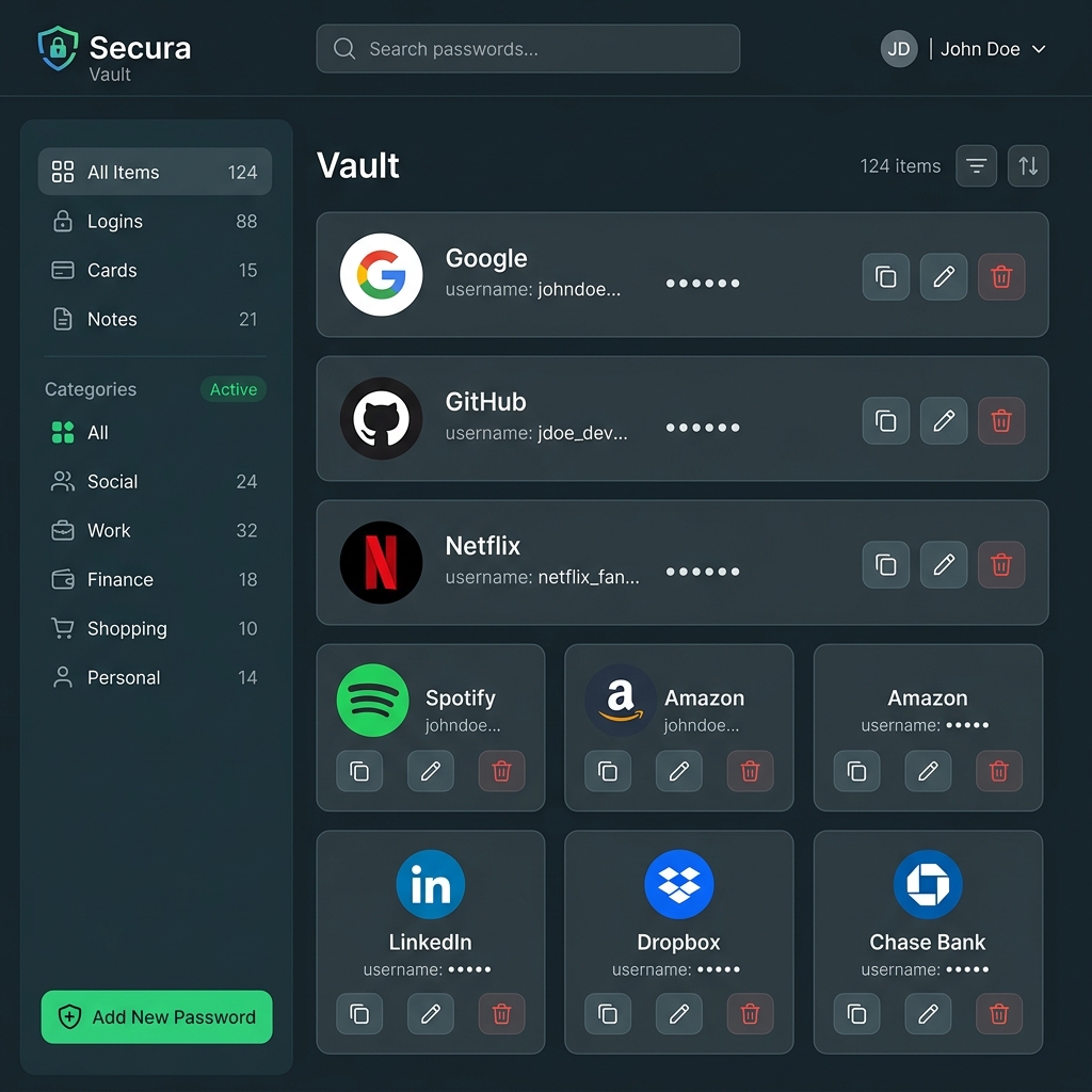 Secura project preview